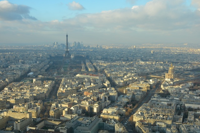 Paris from Montparnasse Tower